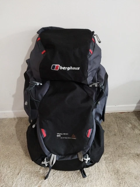 BERGHAUS MENS TRAILHEAD 65 BRONZE RUCKSACK ONE SIZE (BLACK DARK GREY)  旅行かばん、小分けバッグ
