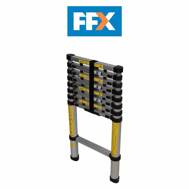 Silverline 452123 Telescopic Ladder 2.6m 9-Tread