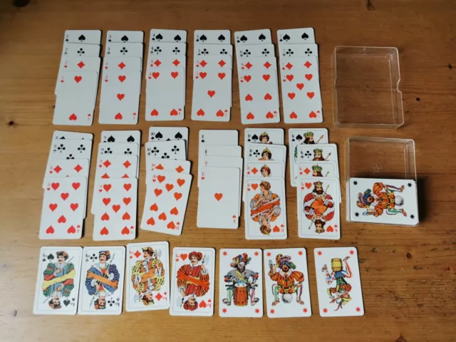 DDR Altenburger Spielkarten Coeur Romme Bridge Canasta Landsknecht im OVP