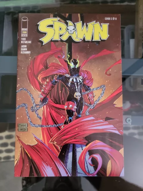 Spawn #286 CVR B (2 OF 8) / NM / TODD MCFARLANE / JASON SHAWN ALEXANDER 2018