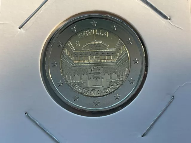 2 Euro Espagne 2024 Cathedrale De Seville Commemorative Neuve