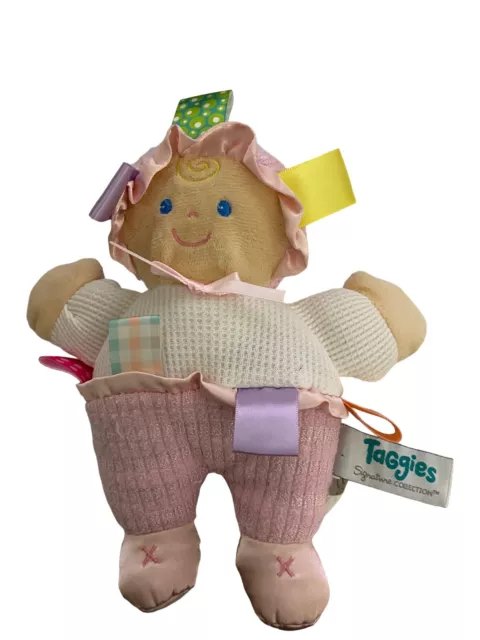 Mary Meyer Taggies Doll 9” Baby Plush Lovey Soft Toy 2006 Stuffed Doll 1st Baby