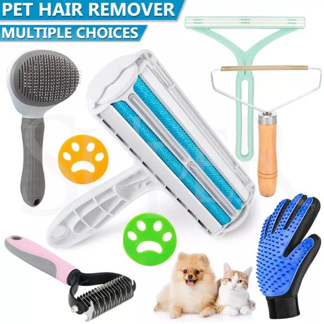 Pet Hair Remover Lint Cleaning Dog Cat Fur Brush Grooming Comb Laundry Washing