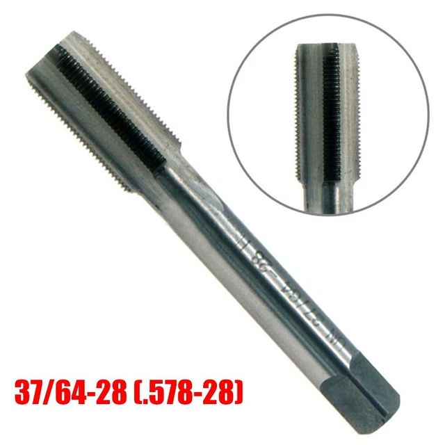 Industriel de Fabrication 37/64-28 HSS Filetage Droit Main Métallurgie
