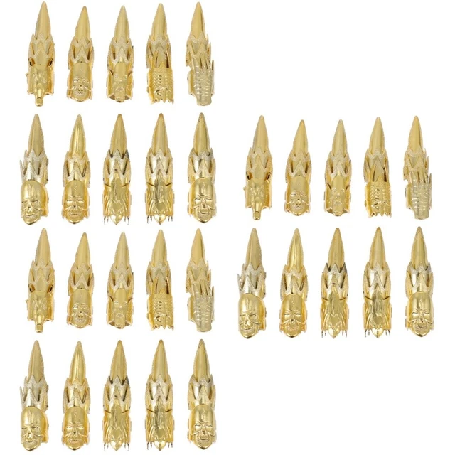 30 piezas Halloween Party Favor uñas de bruja falsas