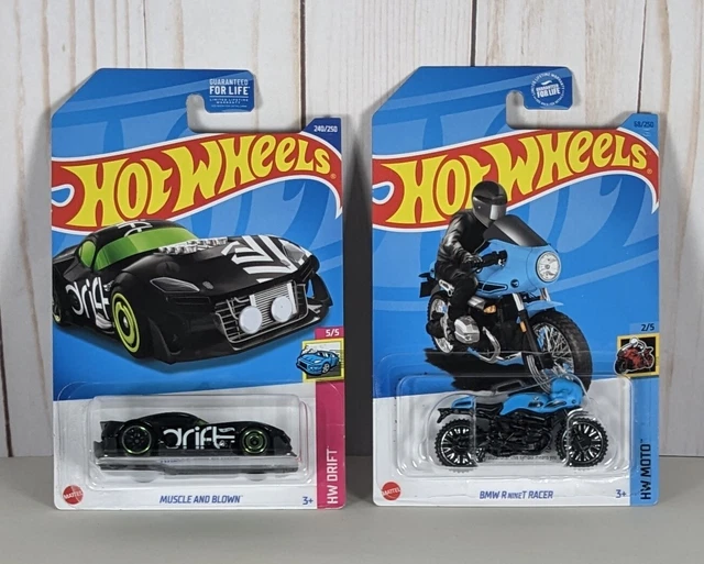 2 HOT WHEELS Treasure Hunt BMW R Racer & Muscle And Blown 3.50