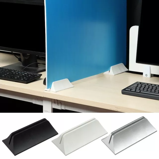 Pince d'écran de bureau en alliage d'aluminium, clip de déflecteur