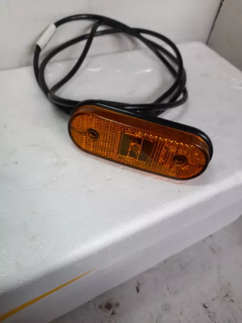 Luce LED  Ingombro Laterale arancione Camper Caravan Camion ADR/GGVS TRASPORTI M