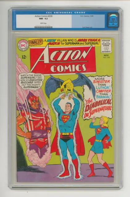 Action Comics #330 CGC 9.2 Third Highest Graded Stunning Copy
