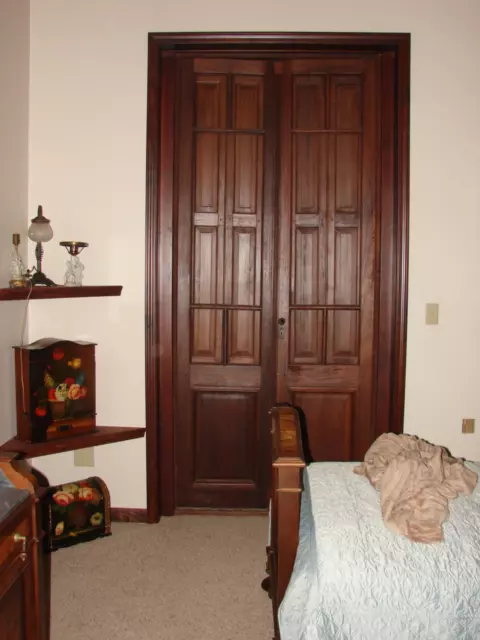 Unusual Antique Tall Double Doors w/Shutters from Venezuela 1910 Buy 1 or Both