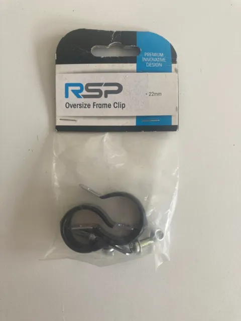 RSP CARRIER SEAT STAY MOUNTING CLIPS OVERSIZE BIKE FRAMES  22mm – 25mm AMD201
