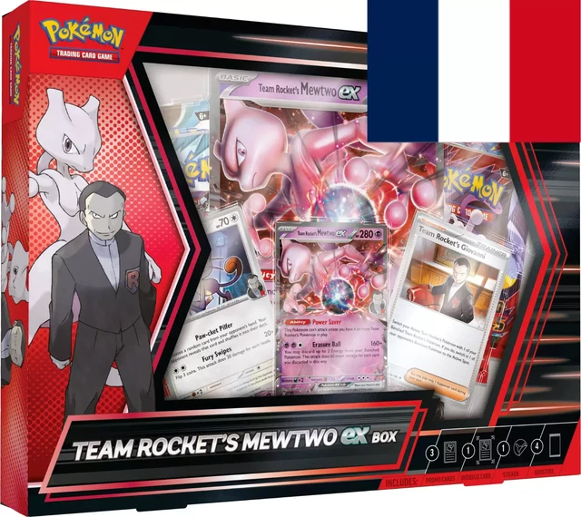 Mewtwo EX de la Team Rocket - Jumbo - Pokemon Jumbo XXL Cards - Scarlet