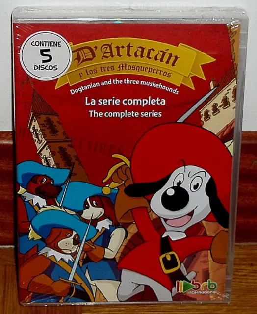 D´artacan Y Los Tres Mosqueperros La Serie Completa 5 Dvd Precintado Nuevo R2