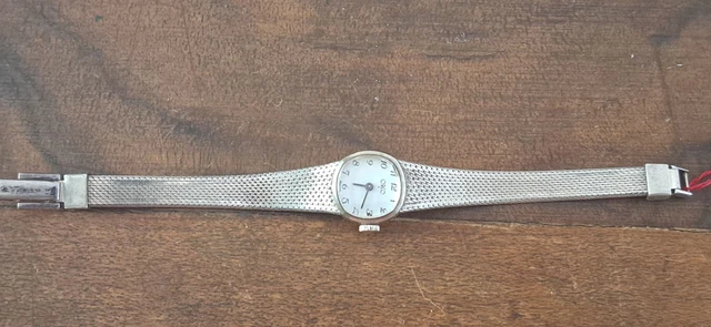Montre Femme Ancienne Gousset Mécanique Dialma - Pendentif Boule Vintage Testée