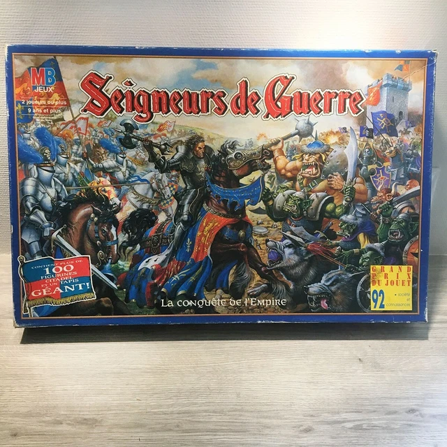 Jeu De Société Warhammer Fantasy Battle "Seigneurs De Guerre" MB - Version Française - Complet 100% - Jamais Joué