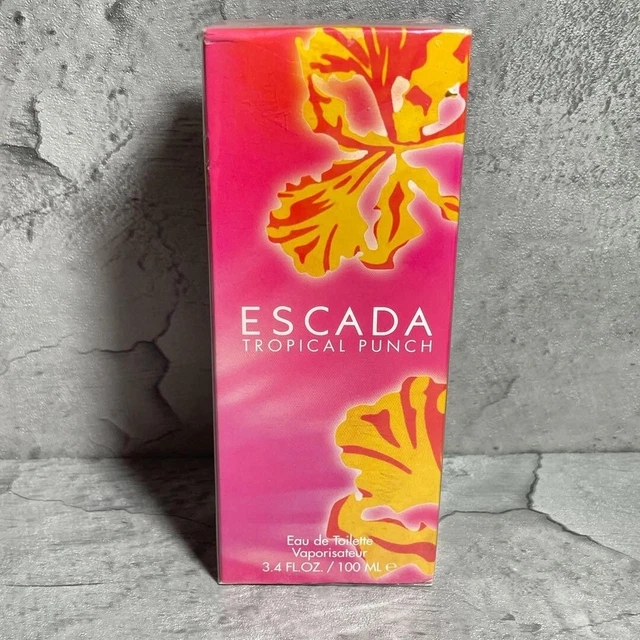 ESCADA TROPICAL PUNCH EDT Mujer 100 ml OZ Spray Descontinuado