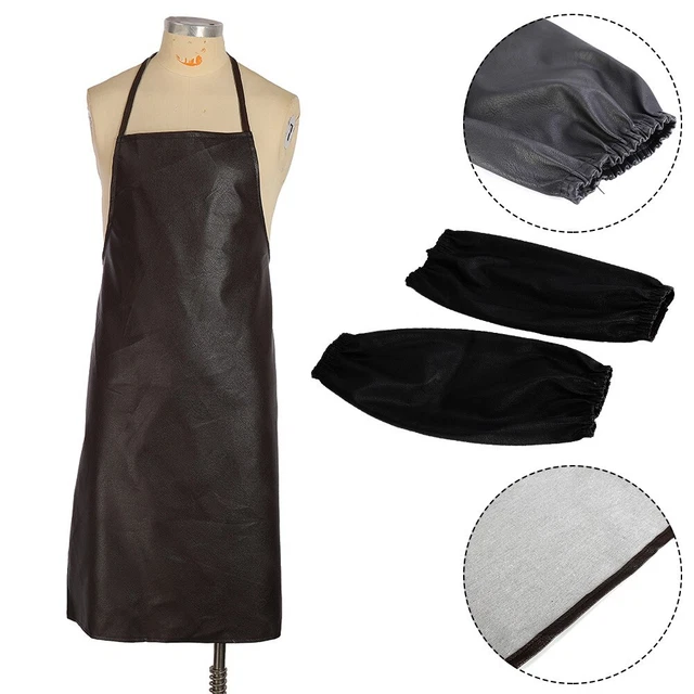 Welder Welding Protection Gloves Cooking Apron Carpenters Blacksmith Clothes
