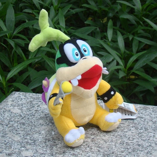 IGGY KOOPA PLUSH Toy Super Mario Bros Koopalings Baby Bowser Stuffed