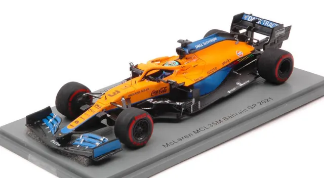 Model Car formula 1 F1 Scale 1:43 spark Mc Laren 35M Ricciardo 2021 Gp
