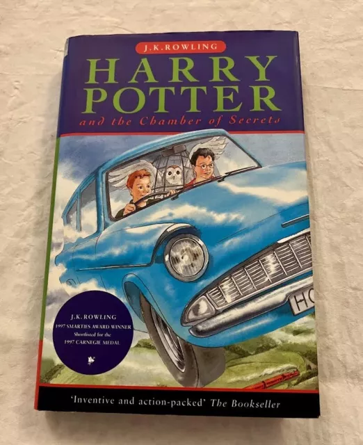 Harry Potter and The Chamber of Secrets by JK Rowling (1998, Hardcover)