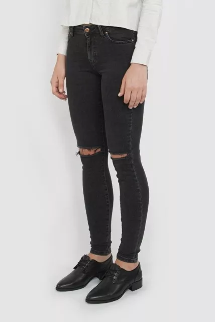 Jeans Dr Denim Regina Fille Noir Taille 10 ans Neuf