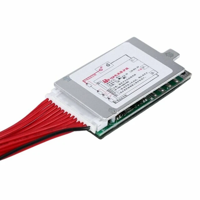 Batteria Litio 48V 15A 13S In Alluminio – BMS Con Bilanciamento, Protezione Sovraccarico/temperatura, Per Scooter E Veicoli Elettrici