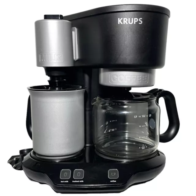 Krups Type 865 Coffee/Espresso Maker Cafe Bistro White - Tested
