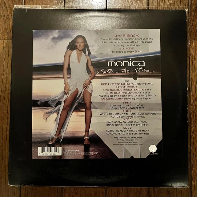 MONICA ‎– AFTER The Storm LP US-2003 1st PRESS VG+/VG (ONE RECORD