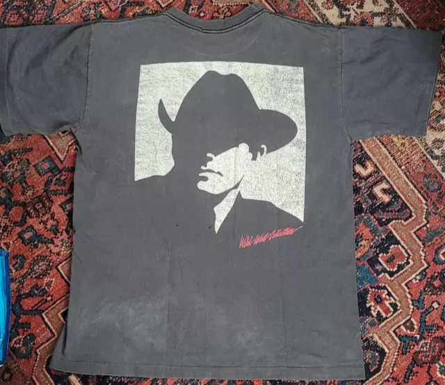 Vintage Marlboro Man Wild West Collection - Single Stitch Black T- Shirt - VGC