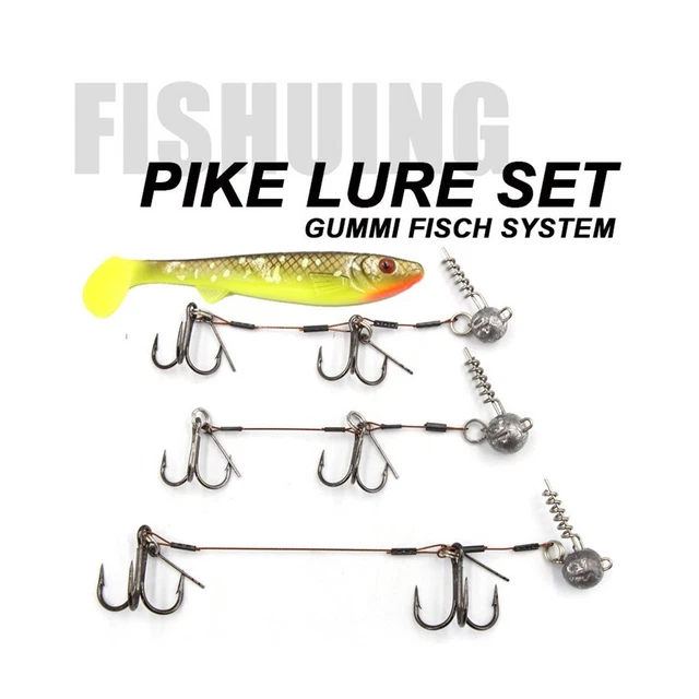 Pike Rig Spring INCREASE YOUR CATCH with Pike Stinger Rig and Ultra Treble Hooks £9.91 ...