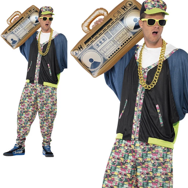 Props For A Rapper PVC TOY INFLATABLE Radio Boombox 80s 90s Retro Rapper Hip Hop Themed ...