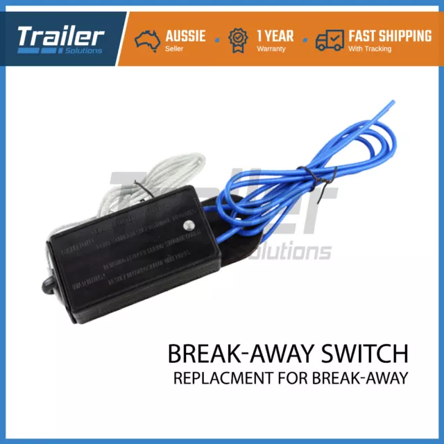 Electric Break away switch Breakaway for Trailer Caravan Boat Camper suit Hopkin