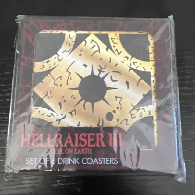 Hellraiser III: Hell On Earth Puzzlebox Drink Coasters Hellraiser III: Hell On Earth Puzzlebox Drink Coasters