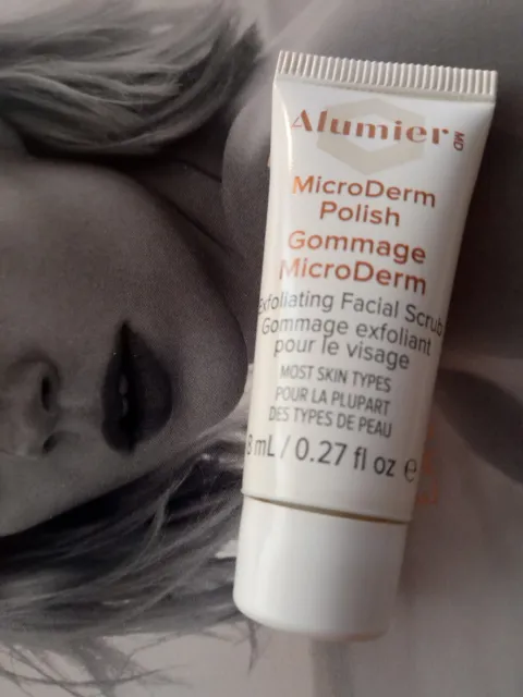AlumierMD MicroDerm Polish Exfoliating Facial Scrub Peeling 8 ml Pröbchen Probe