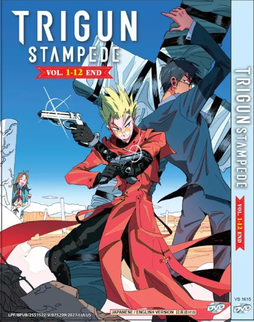 Trigun Stampede (1-12End) Anime DVD with English Dubbed