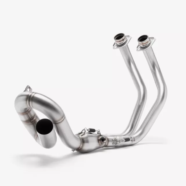 Lextek Stainless Steel Header for Yamaha MT-07, XSR700, YZF-R7 Bare Lifetime