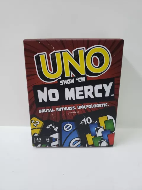 Mattel UNO Show em No Mercy Card Game New Factory Sealed Deck - Fast  Shipping!