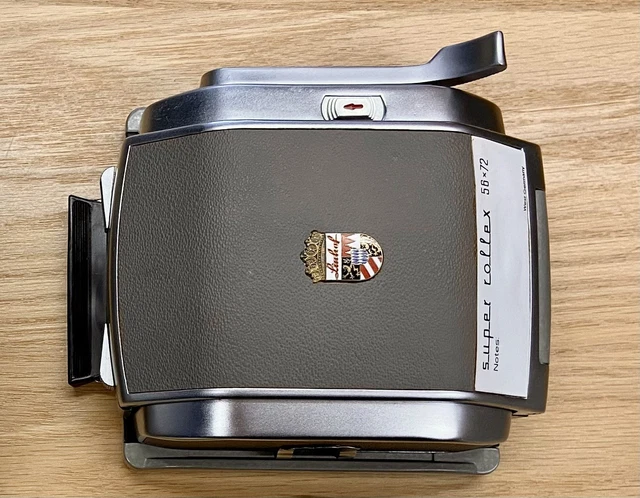 LINHOF SUPER ROLLEX 56x72 6x7 120 Film Back Holder For 4x5