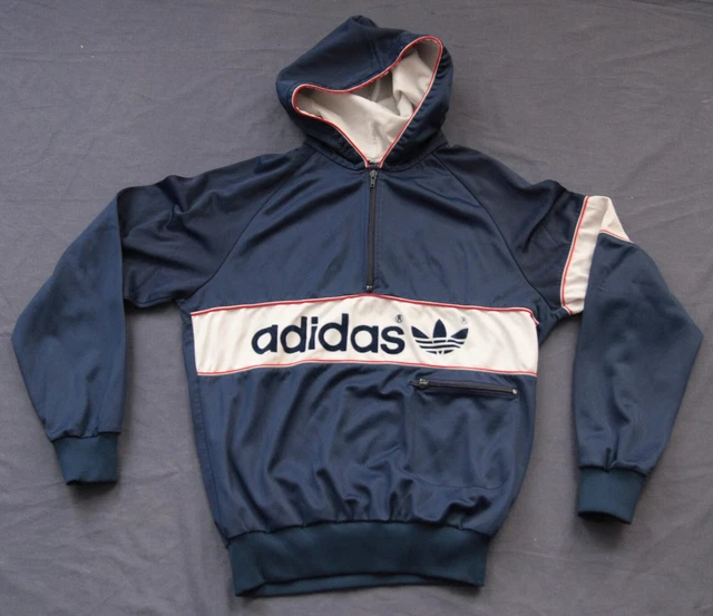 ADIDAS NEW YORK Jacket Vintage Tracksuit Top Kapuzenpullover Track