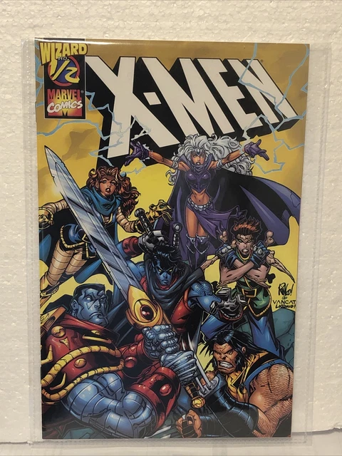TOPPS COMICS/WIZARD NO I/2: X-MEN, NM With COA, 1996