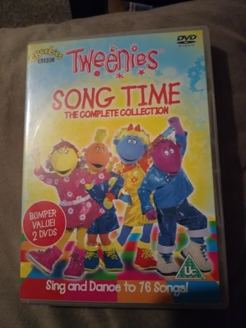 TWEENIES SONG TIME 2 Disc Dvd Set Children's Kids Film Music Dance ...