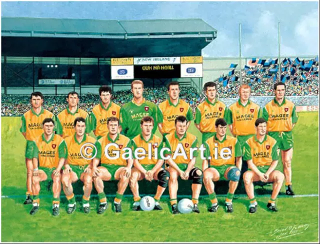 Donegal All-Ireland Senior Football Champions 1992: Limited Edition GAA Print