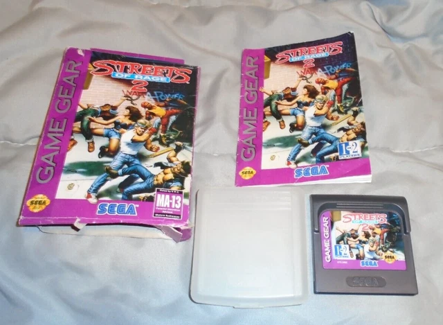 STREETS OF RAGE SEMINOVO - GAME GEAR