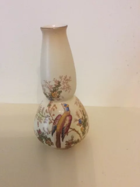 Antique Crown Ducal Ware Wasted Vase By A G Richardson & Co England C1916