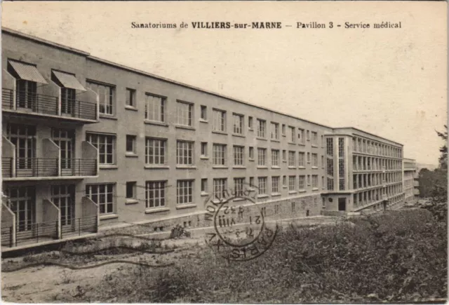 CPA VILLIERS-sur-MARNE Service medical (158767)