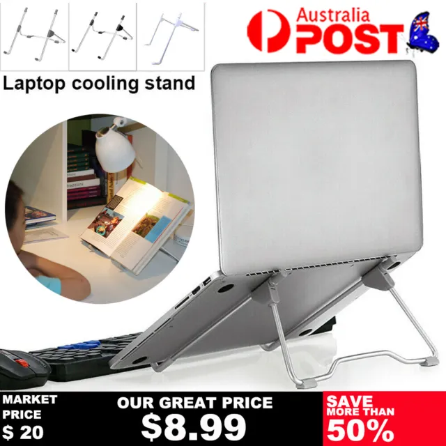 Adjustable Folding Cooling Laptop Stand Portable Notebook Bracket Tablet Holder