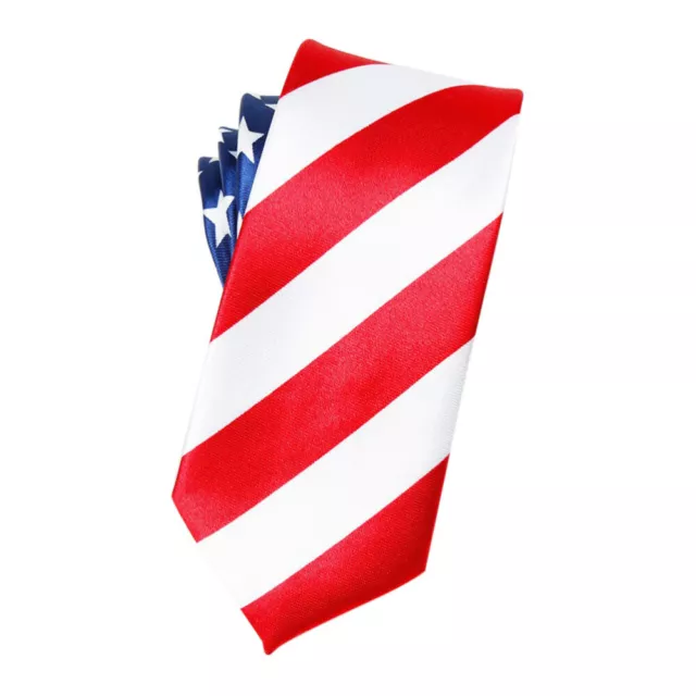 Cravate Patriotique Américaine Accessoires Cravates Pour Hommes