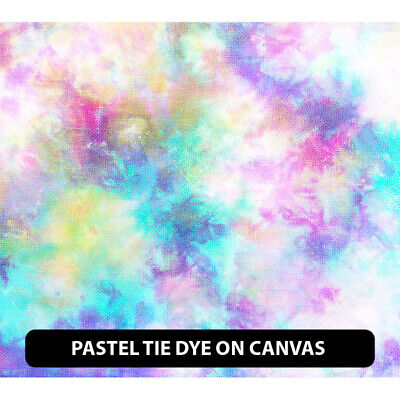 Tie Dye / Rainbow Swirl Patterned HTV 18.5" ROLL **FREE SHIPPING**