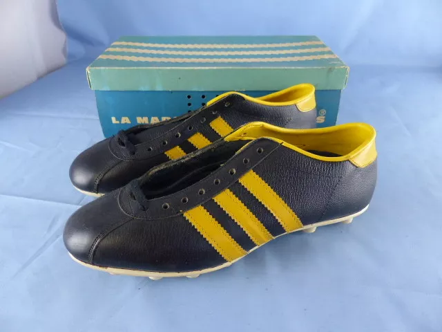 ADIDAS BRAZIL anciennes chaussures de football VINTAGE années 70 !!! NEUVES T 42