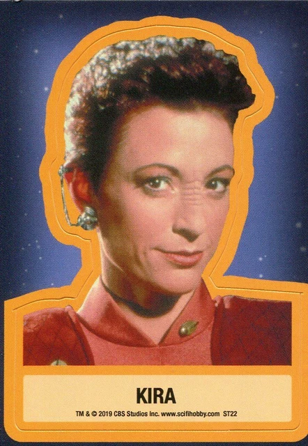 Star Trek Inflexions Throwback Sticker Chase Card S22 Kira